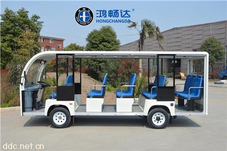  鸿畅达节能环保操作简单电动观光车